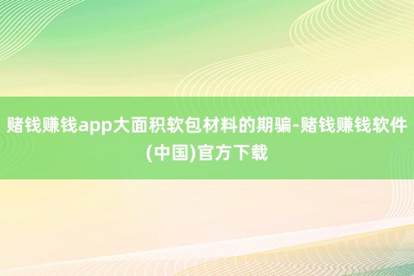 赌钱赚钱app大面积软包材料的期骗-赌钱赚钱软件(中国)官方下载